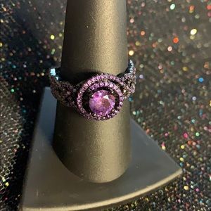 Size 9 purple sapphire